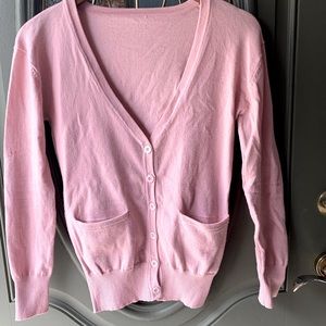 Blush pink cardigan